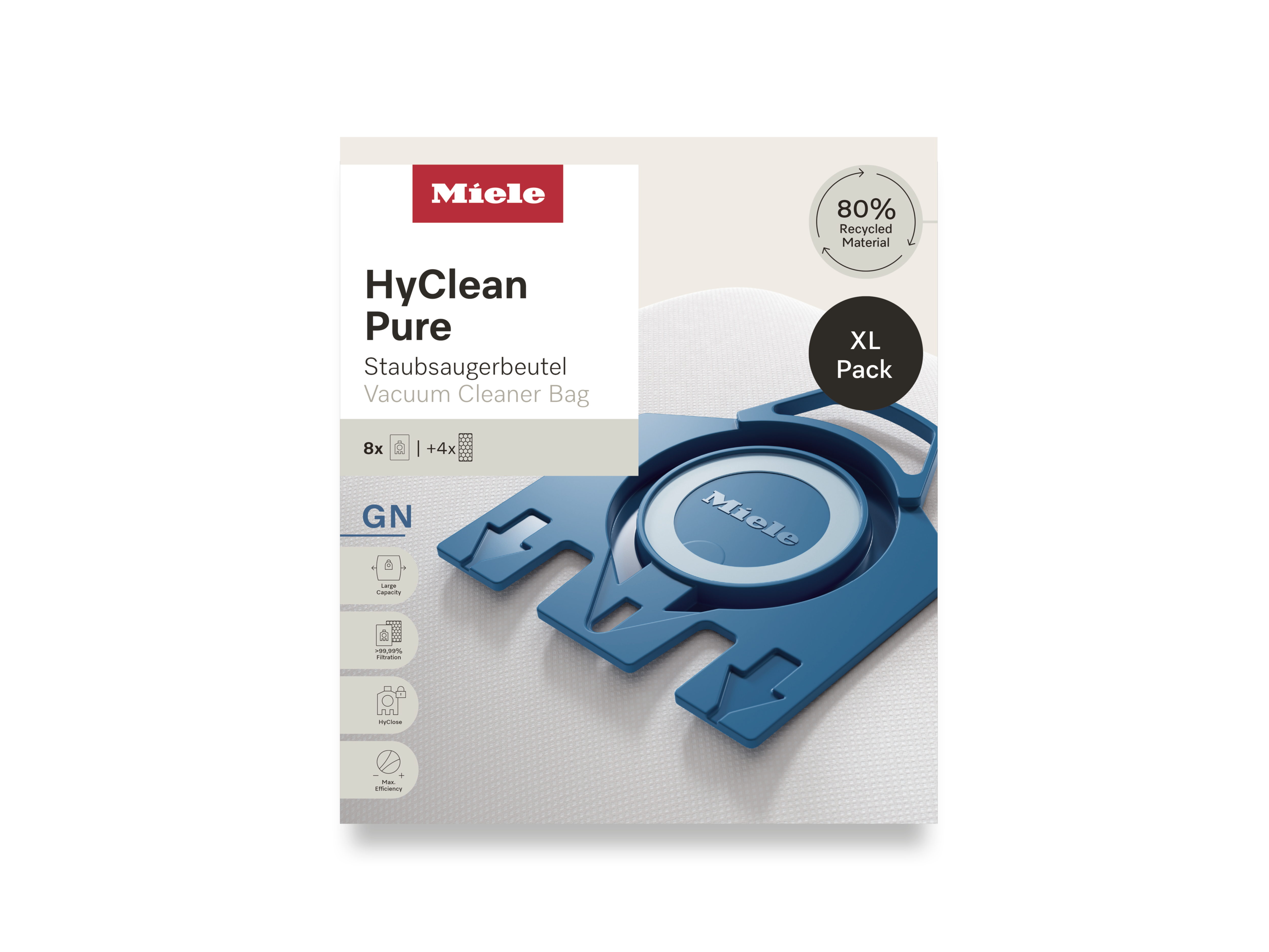 Комплект мешков-пылесборников HyClean Pure GN XL Miele в официальном магазине Miele в Туле, доставка в пределах Тулы и России. Артикул 12497870. Лучшие цены, самый большой каталог в России, техника в наличии, быстрая доставка. Комплект мешков-пылесборников HyClean Pure GN XL Miele купить в Туле | Всегда в наличии! | Артикул 12497870 | Официальный сайт