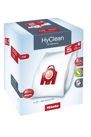 Комплект мешков пылесборников Allergy XL Pack 2 HyClean FJM + фильтр HA 50 Miele купить в Туле | Всегда в наличии! | Артикул 10632910 | Официальный сайт